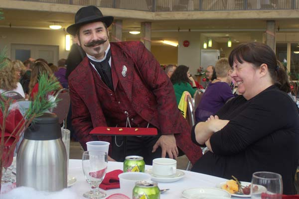Table side magician in Ontario Canada