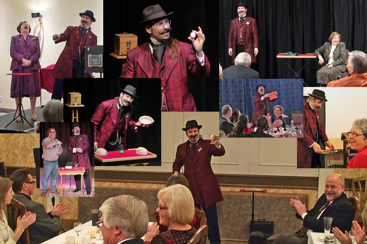Stage Magic Show for corporate and special events